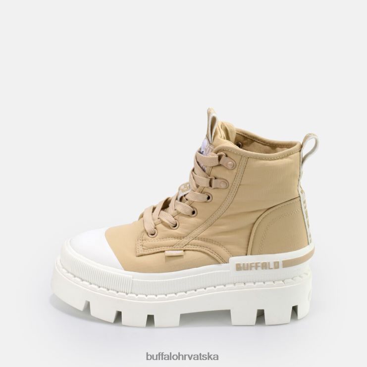 bež Buffalo raven hi bootie vegan |čizme TDD6T892